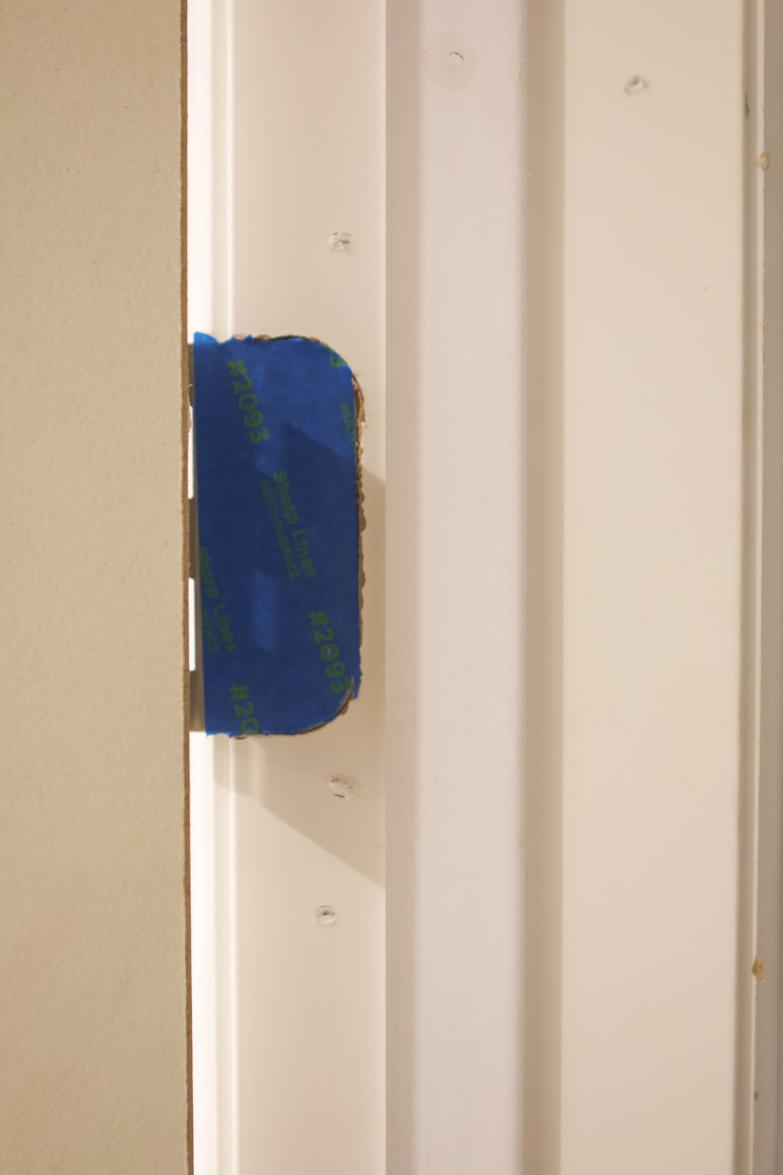 how to tape off hinges