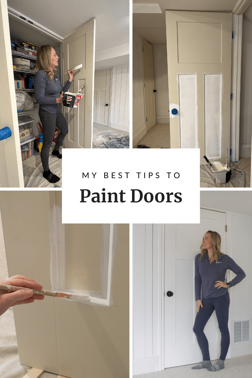 My best tips to paint interior doors