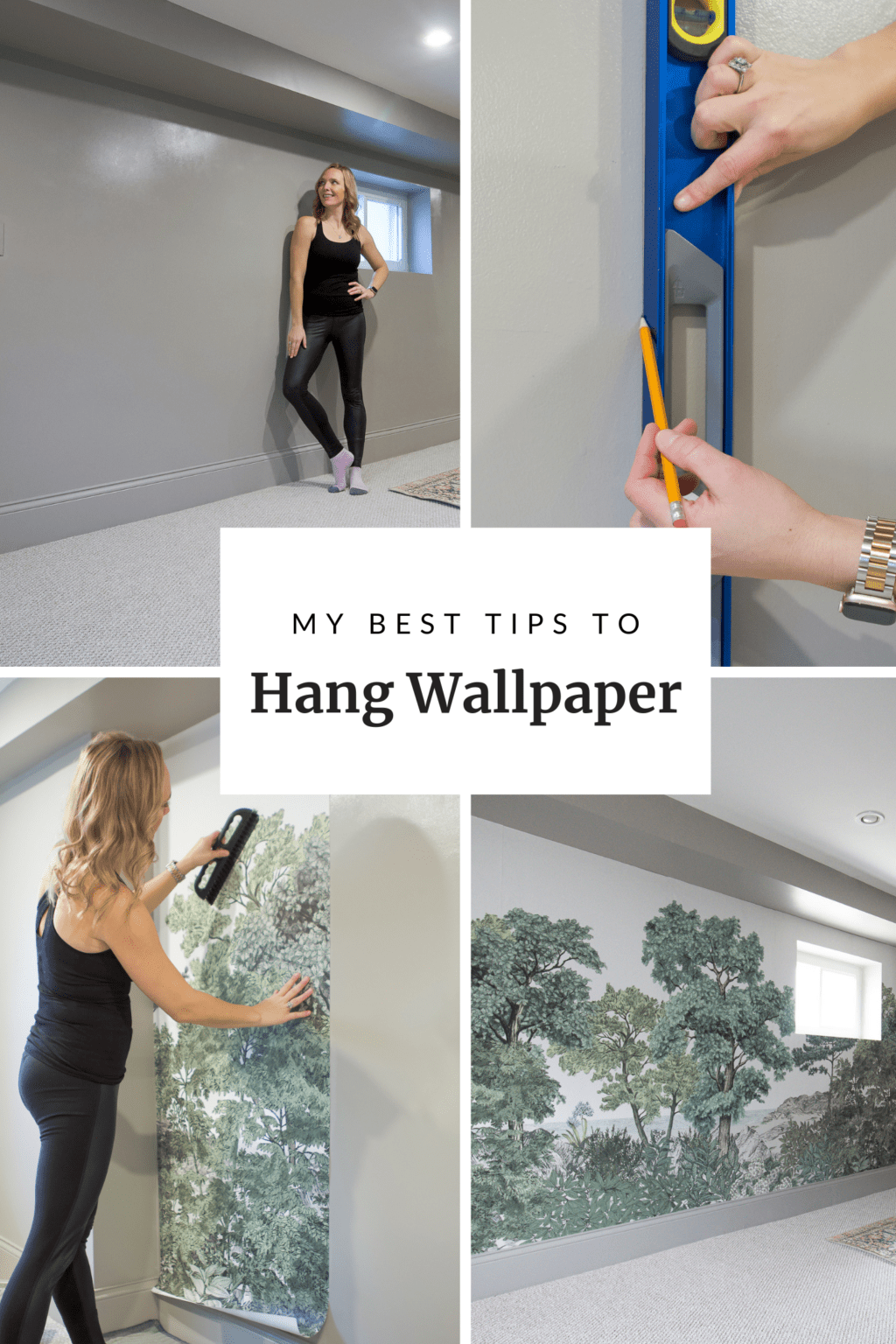 my best tips to hang panoramic wallpaper