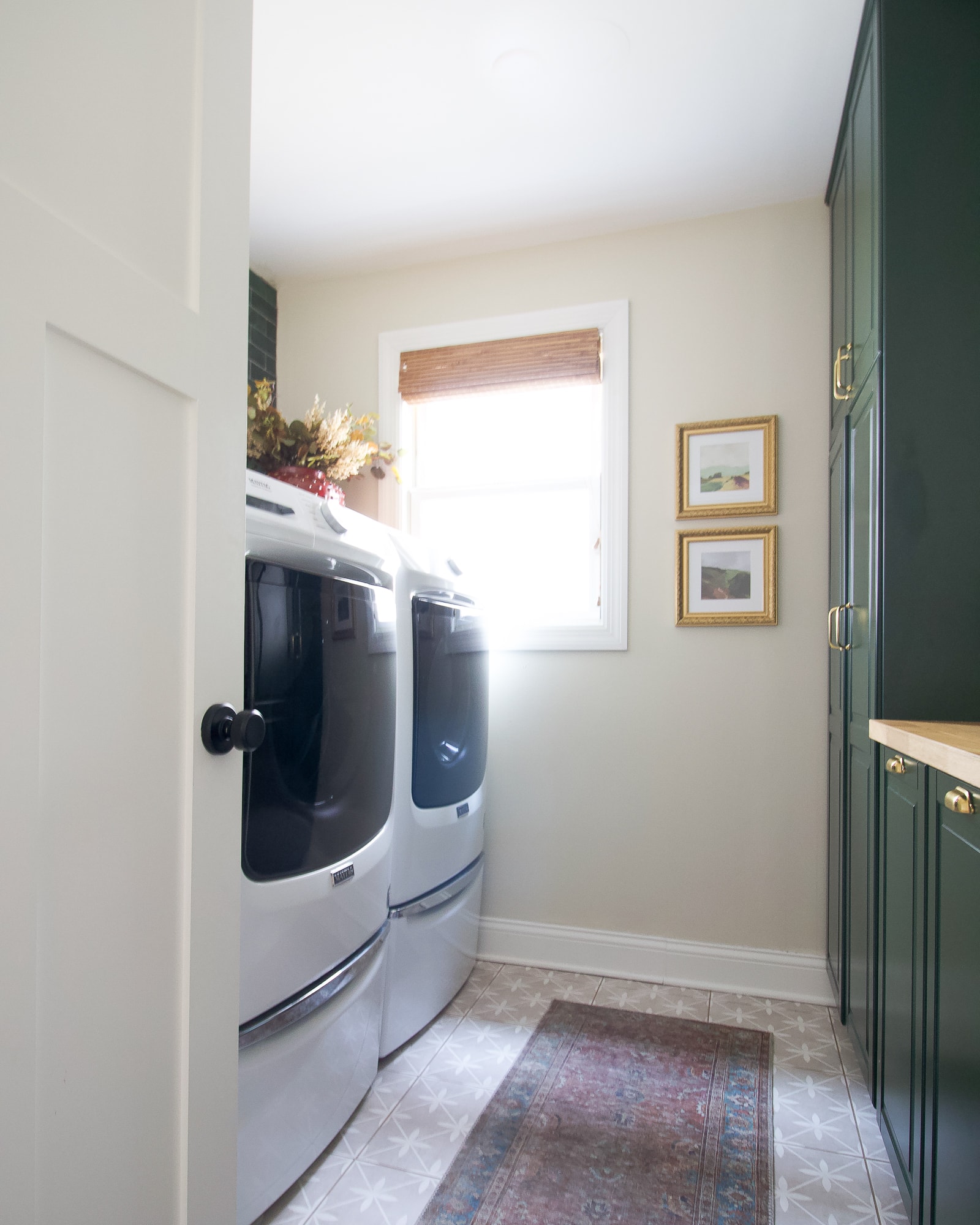 Our laundry room in our finn fixer upper