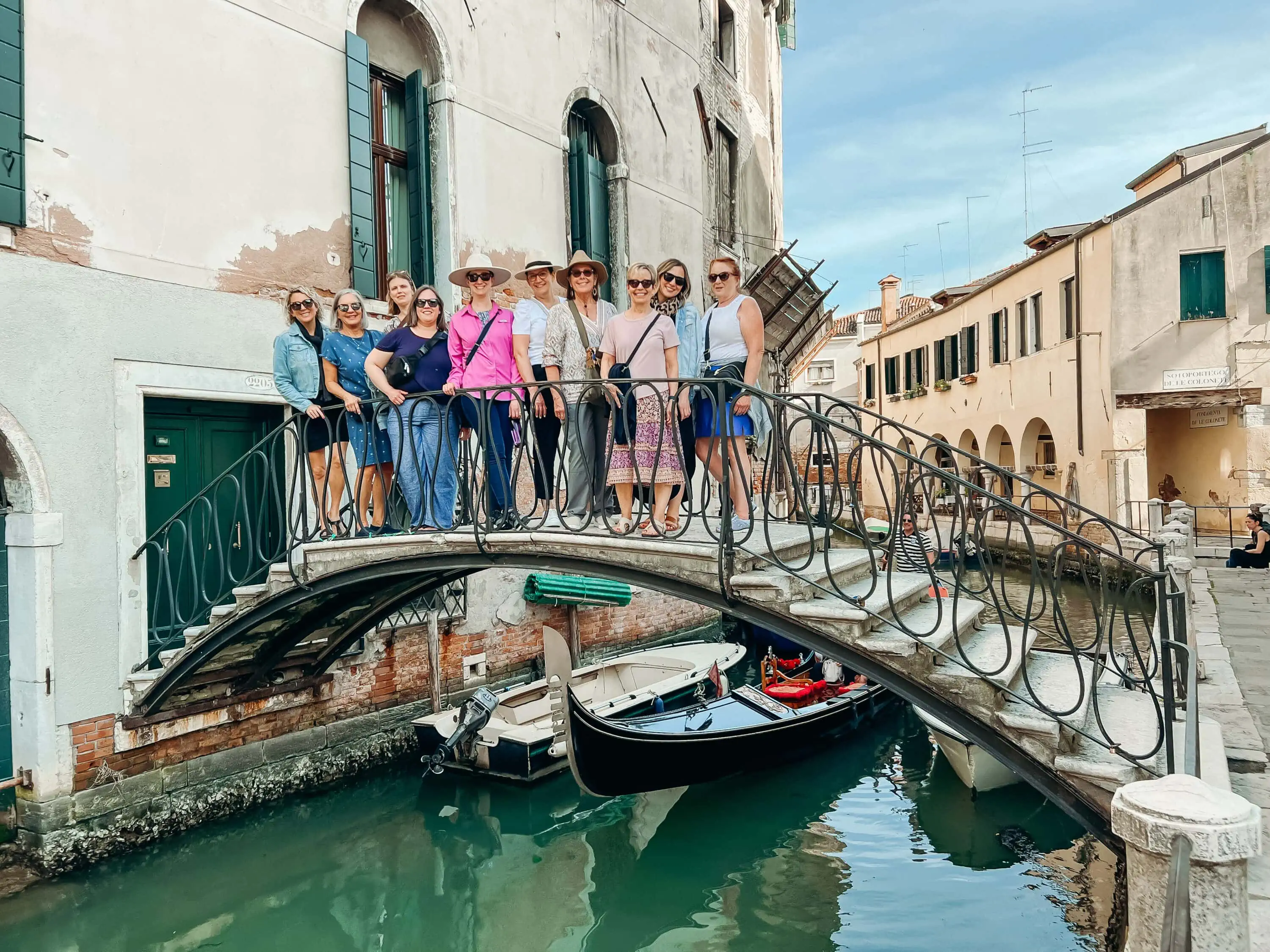 Seeing the sights in Venice, Italy