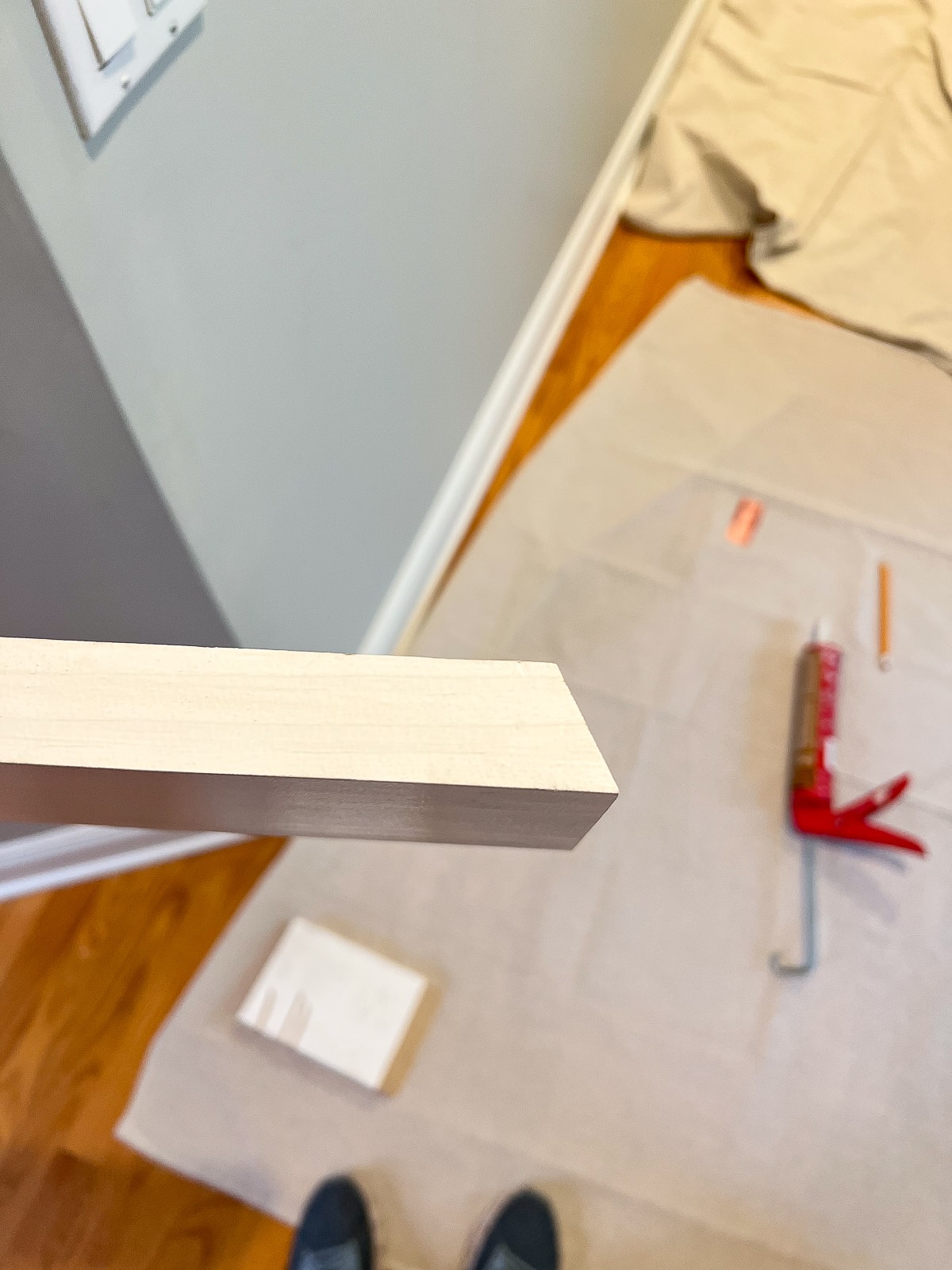 How to add board and batten wall diy to your entryway