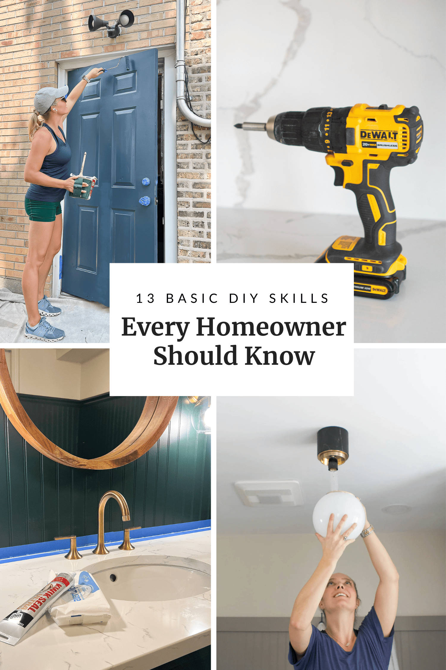 13 basic DIY skills every homeowner should know how to do