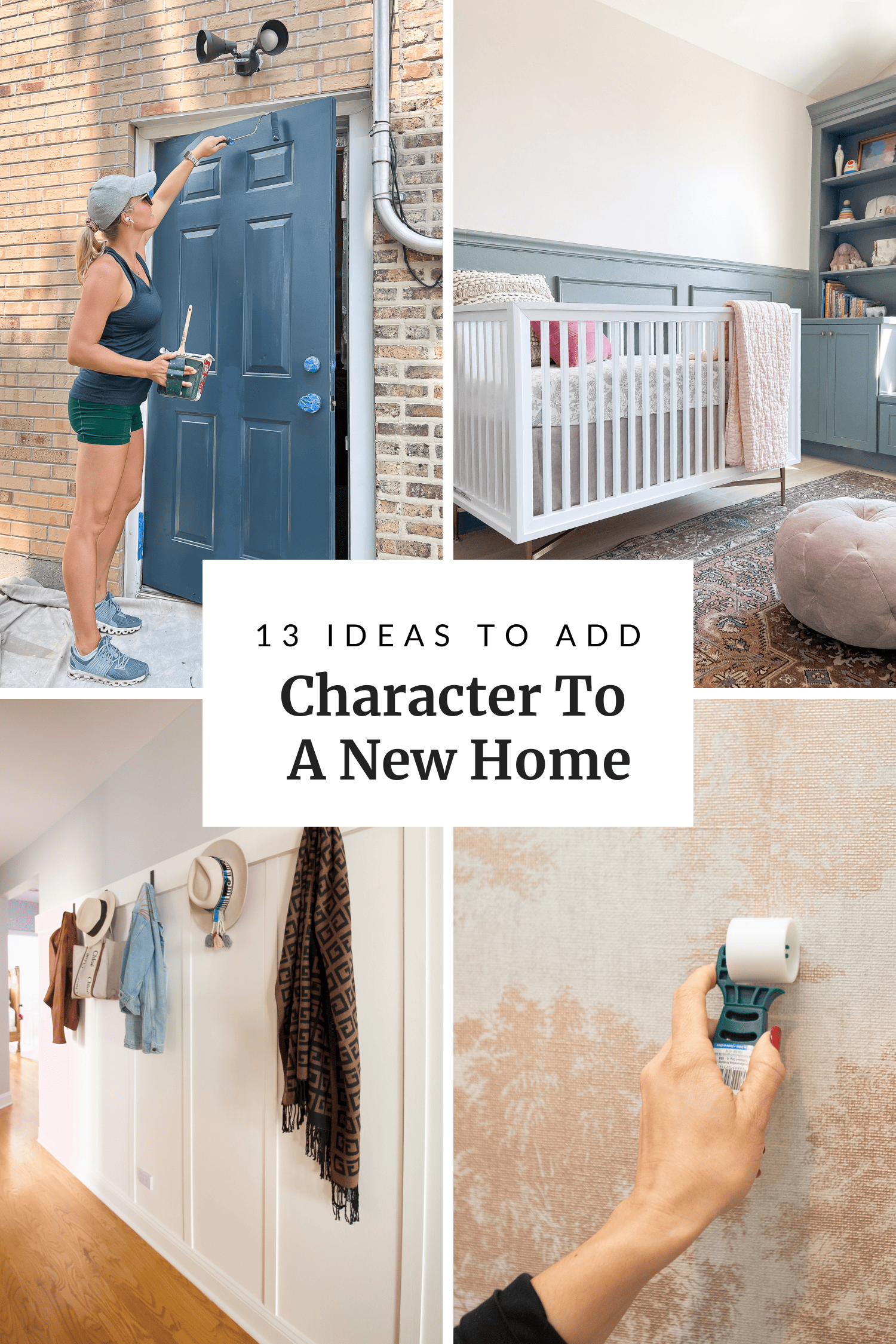 13 ideas to add character to new home