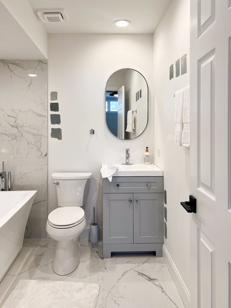 Choosing The Best Paint Color For A Windowless Bathroom