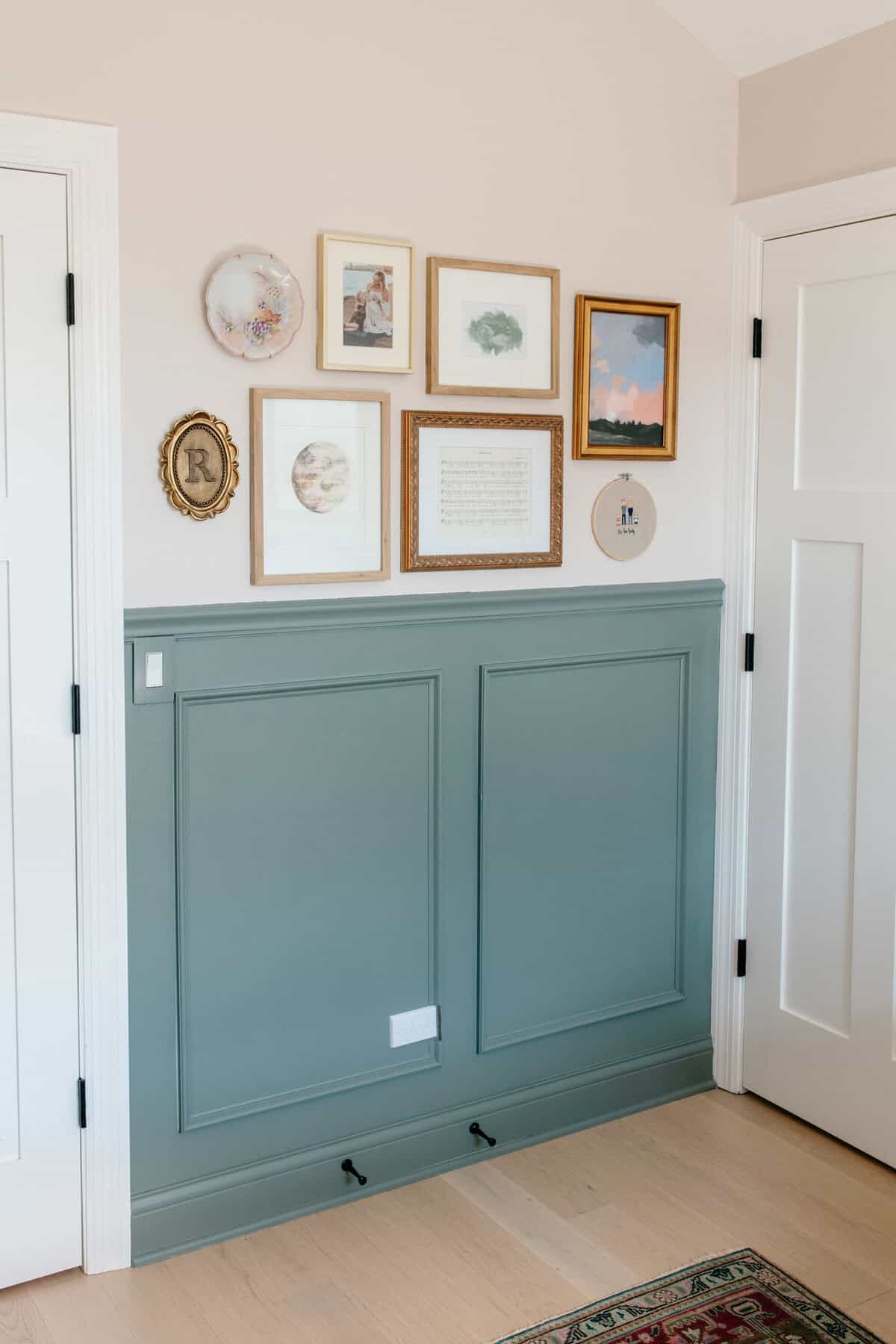 how to add chair rail to your walls