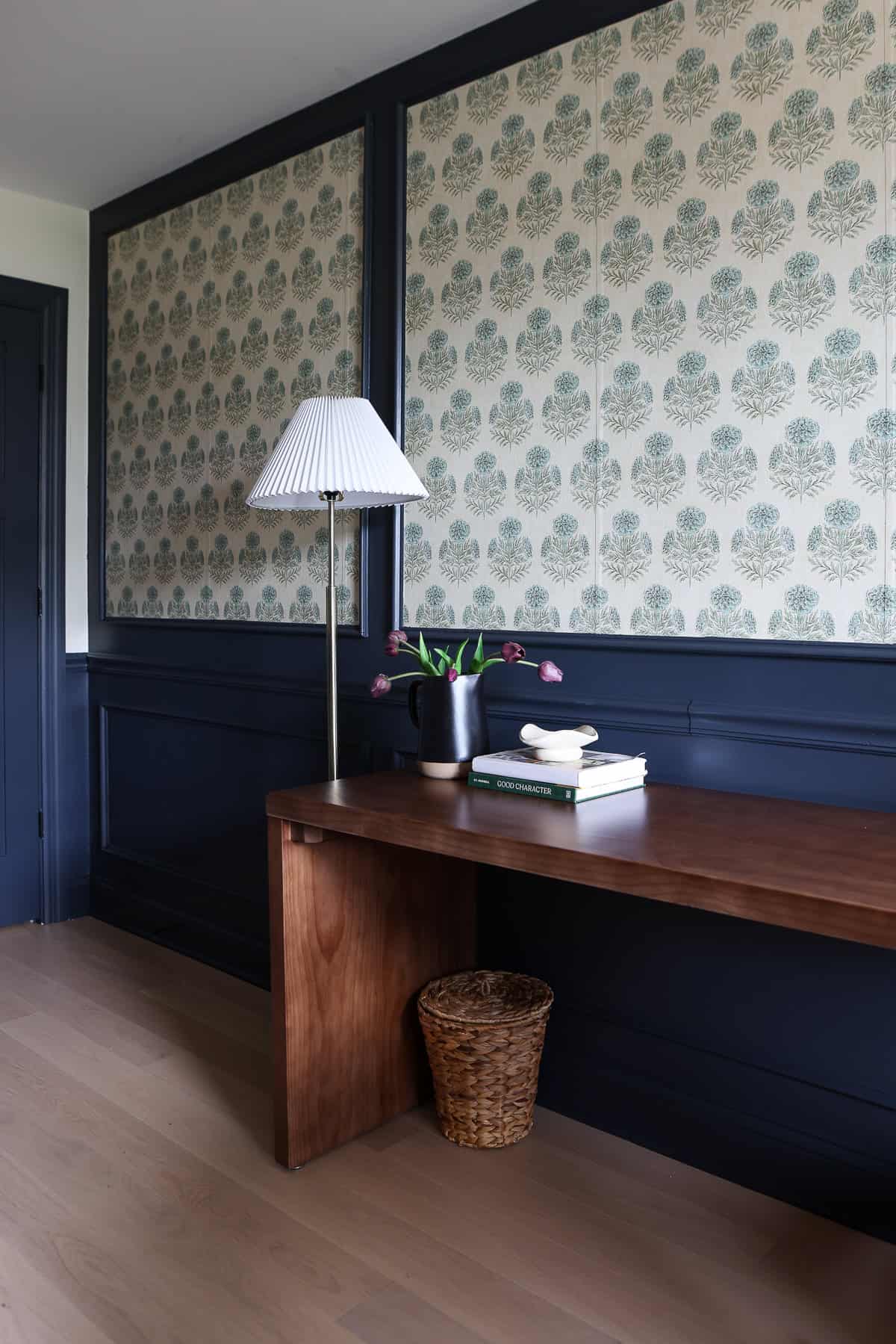 Add a floor lamp to your home office for extra light